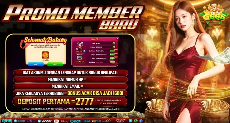 PROMO MEMBER BARU G668